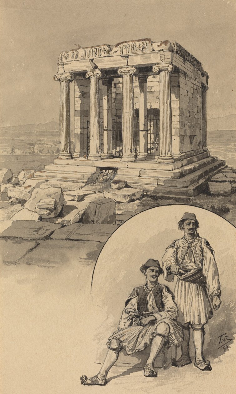 Temple de Nike - Themistocles von Eckenbrecher