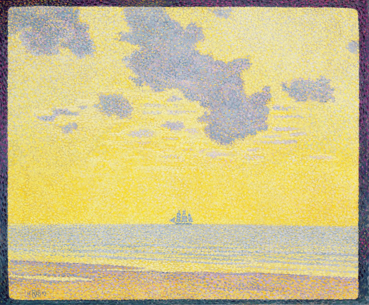 Gros Nuages - Théo van Rysselberghe