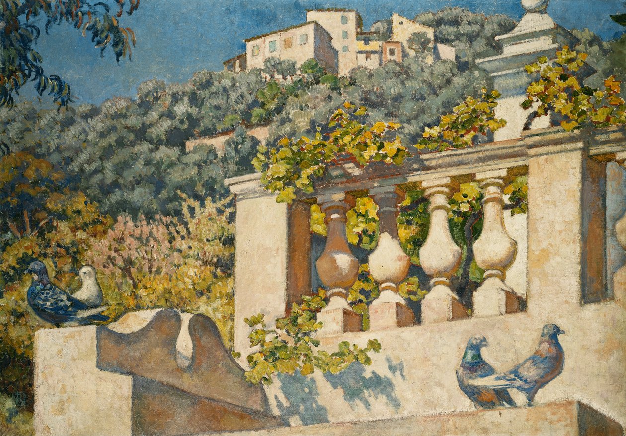 La Balustrade - Théo van Rysselberghe