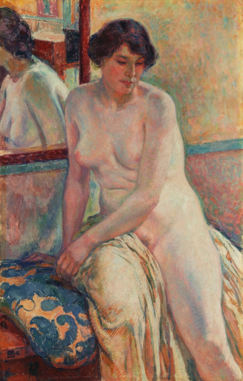 Le Repos du modèle, 1912 - Théo van Rysselberghe
