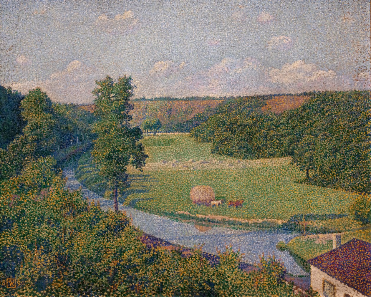 La vallée de la Samber - Théo van Rysselberghe