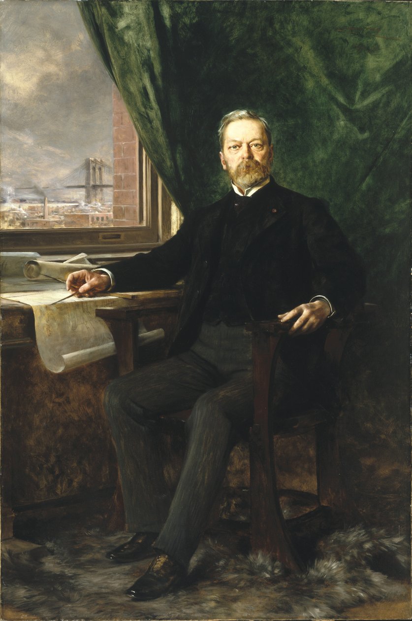 Portrait de Washington A. Roebling, 1899 - Theobald Chartran