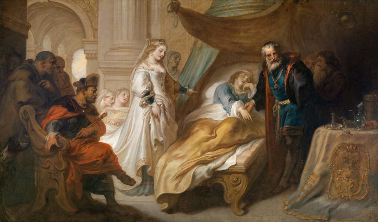 Antiochus et Stratonice - Theodoor van Thulden