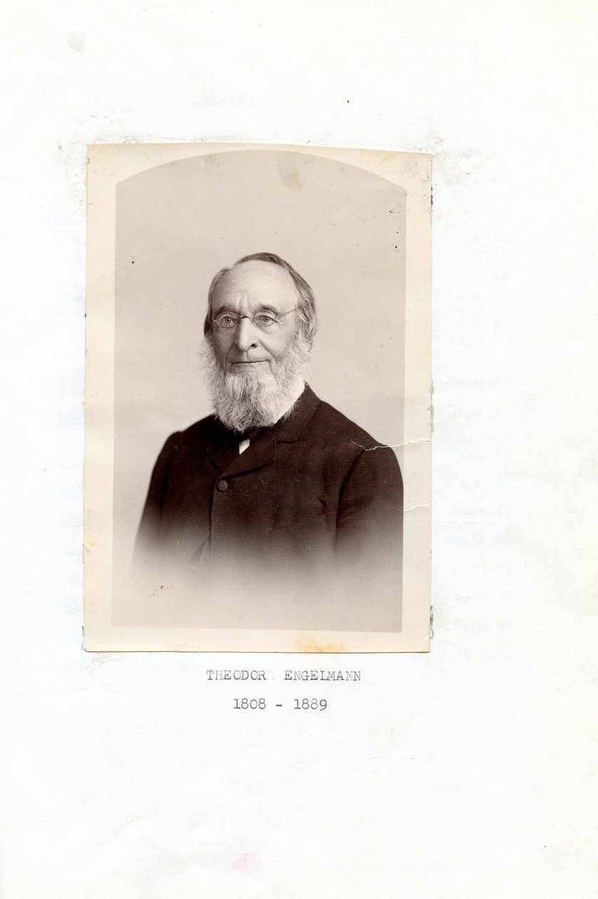 Réminiscences de Theodore Engelmann - Theodor Engelmann