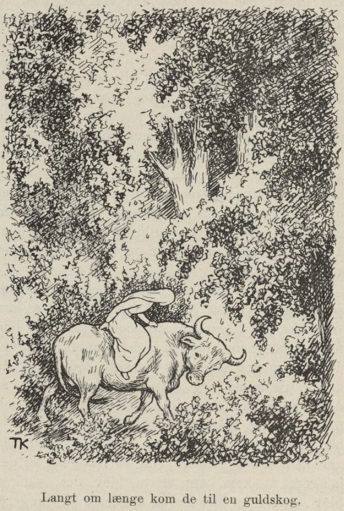 Kari Trstakk Katie Woodencloak - Theodor Kittelsen