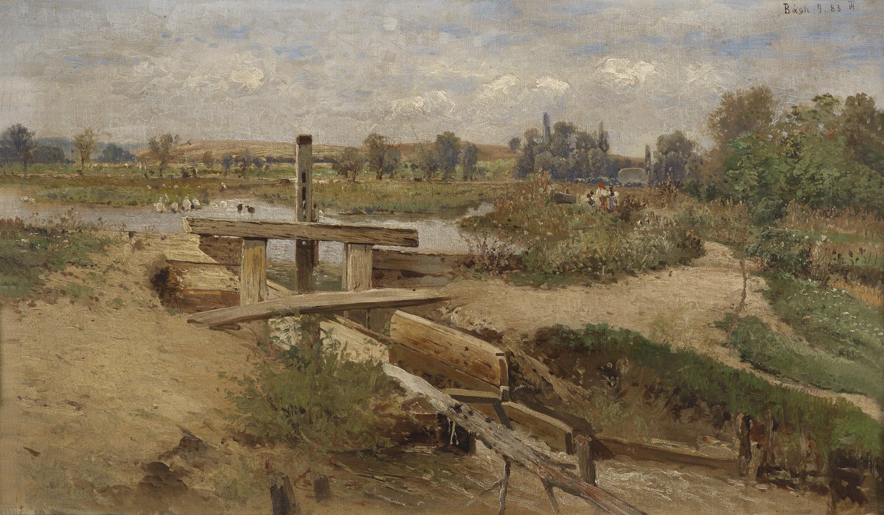 Paysage hongrois - Theodor von Hormann