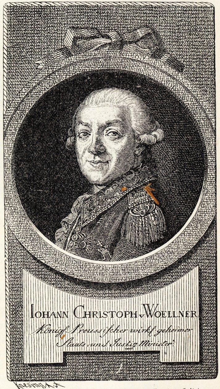 Johann Christoph von Woellner - Theodor Knesing