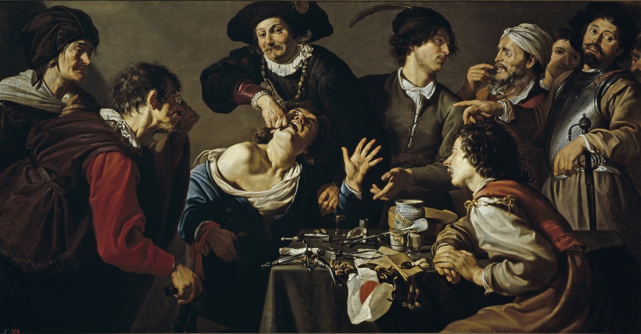 Le charlatan, 1620-1625 - Theodor Rombouts
