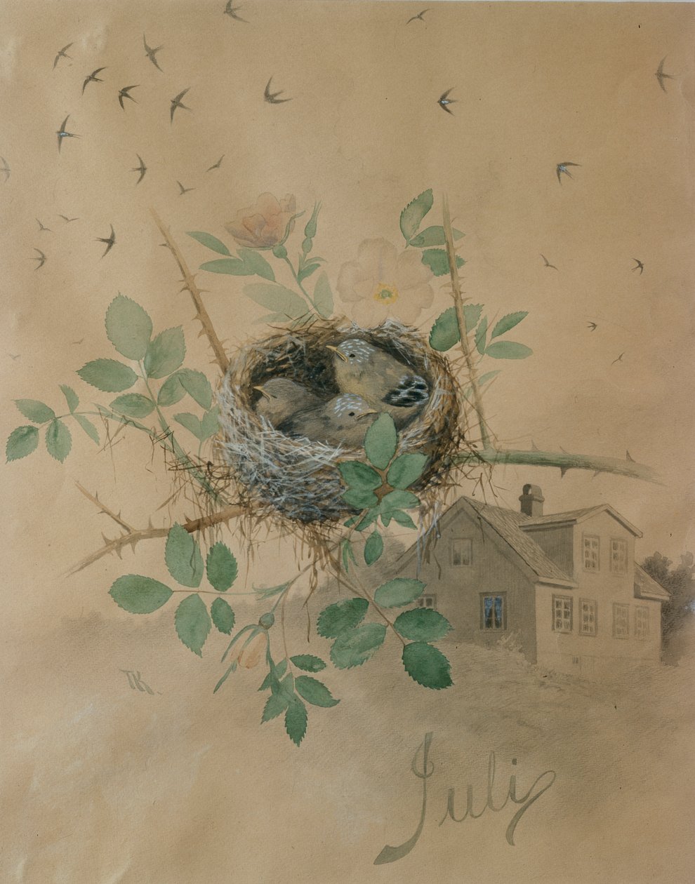 Juillet - Theodor Kittelsen