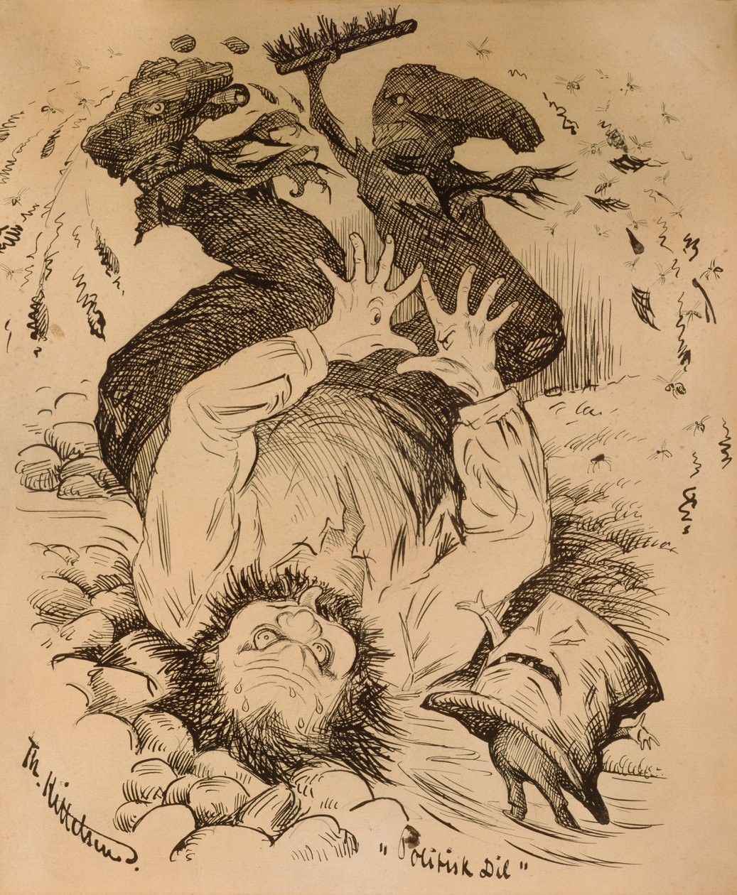 Dill politique - Theodor Kittelsen