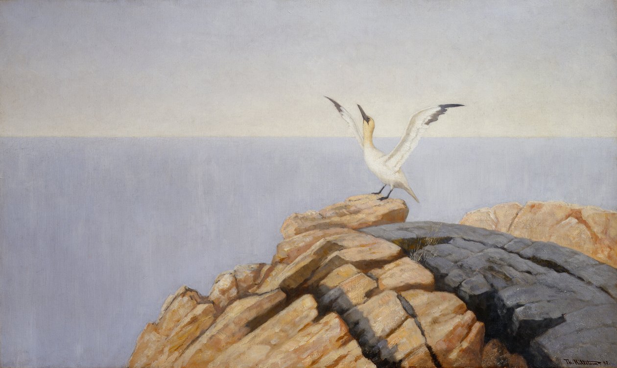Sole de mer - Theodor Kittelsen