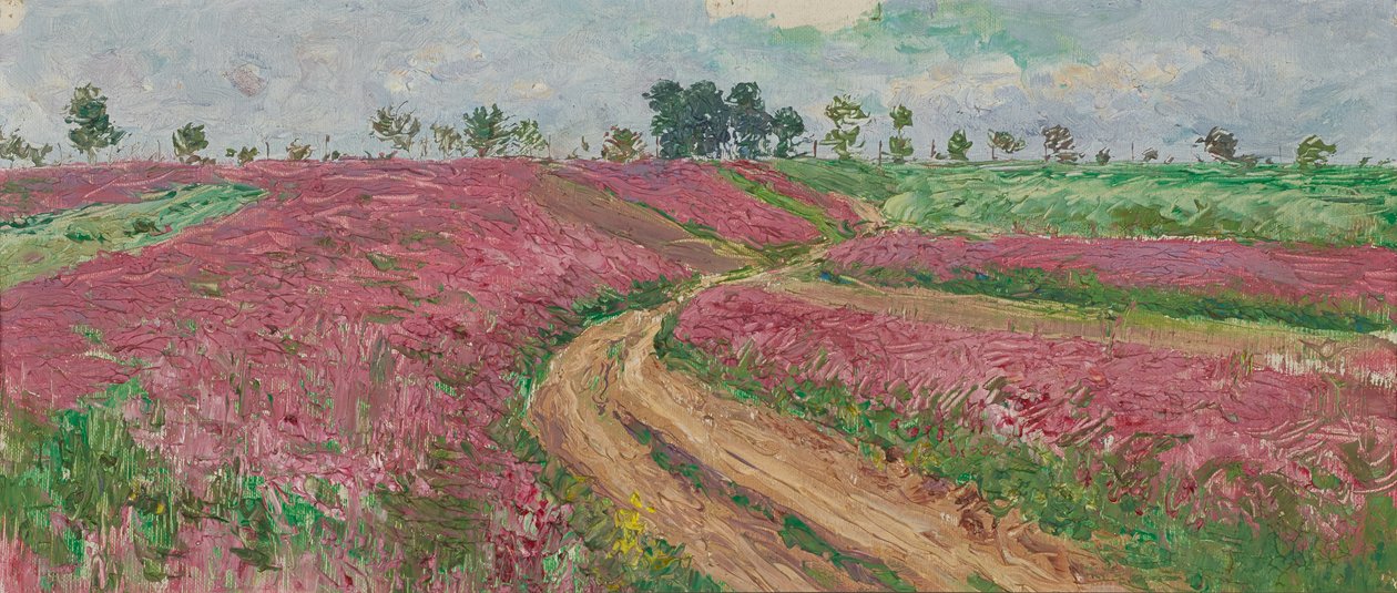 Champ de sainfoin près de Znaim II - Theodor von Hormann