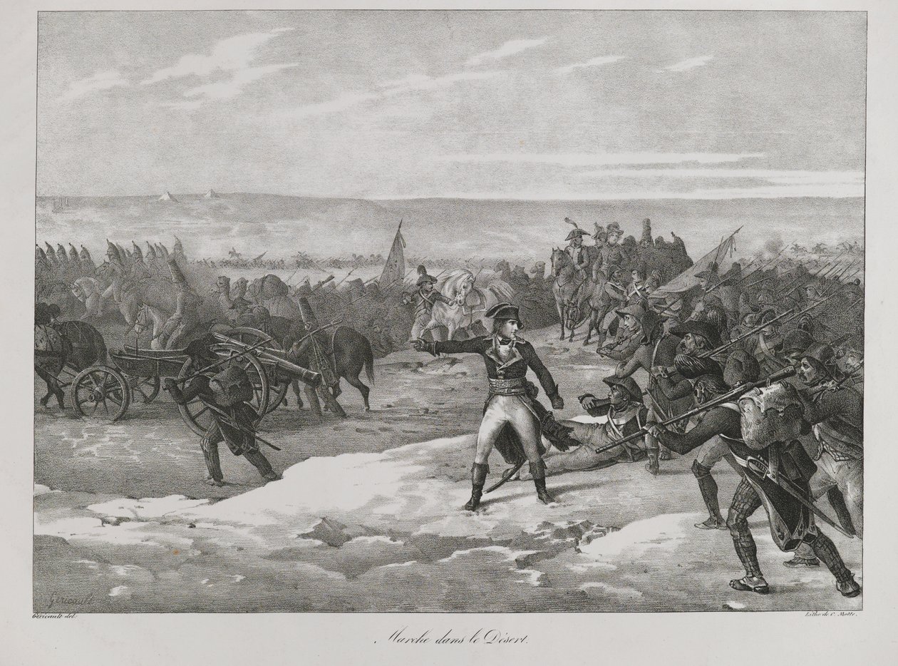 Marche dans le désert, 1823 - Theodore Gericault