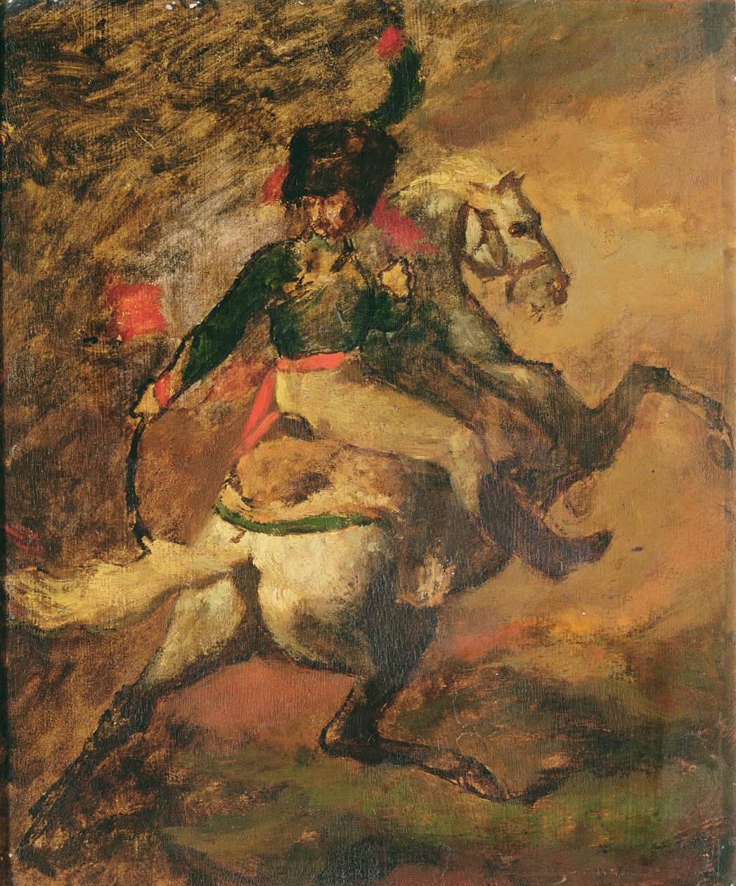 Le Chasseur chargeant - Theodore Gericault