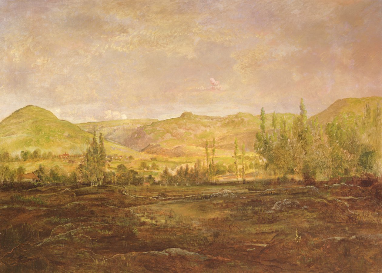 Vallée de Saint-Fergeux (Doubs) - Pierre Etienne Theodore Rousseau