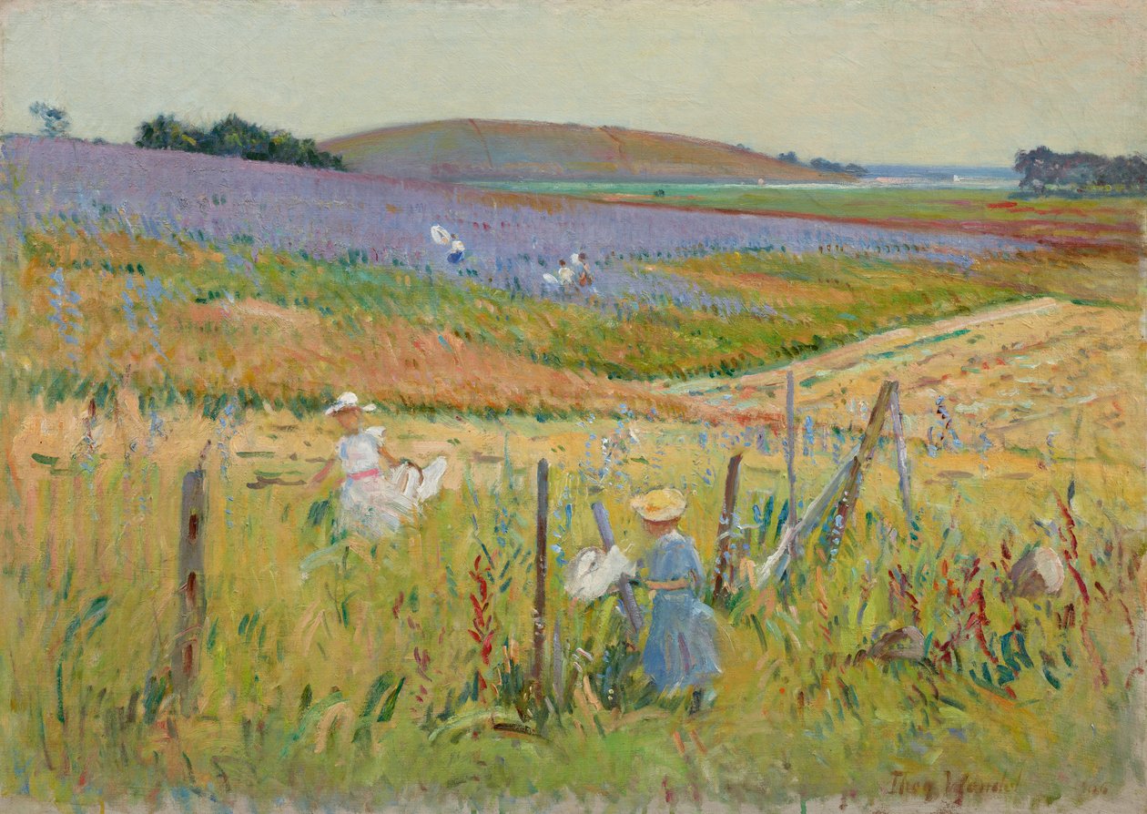Les chasseurs de papillons, 1900-8 - Theodore Wendel