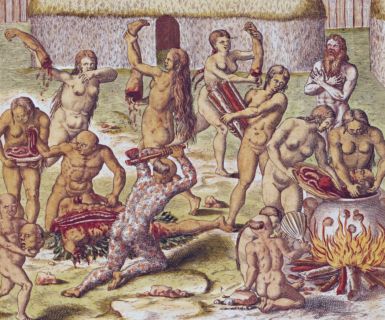 Démembrement et cuisson d
