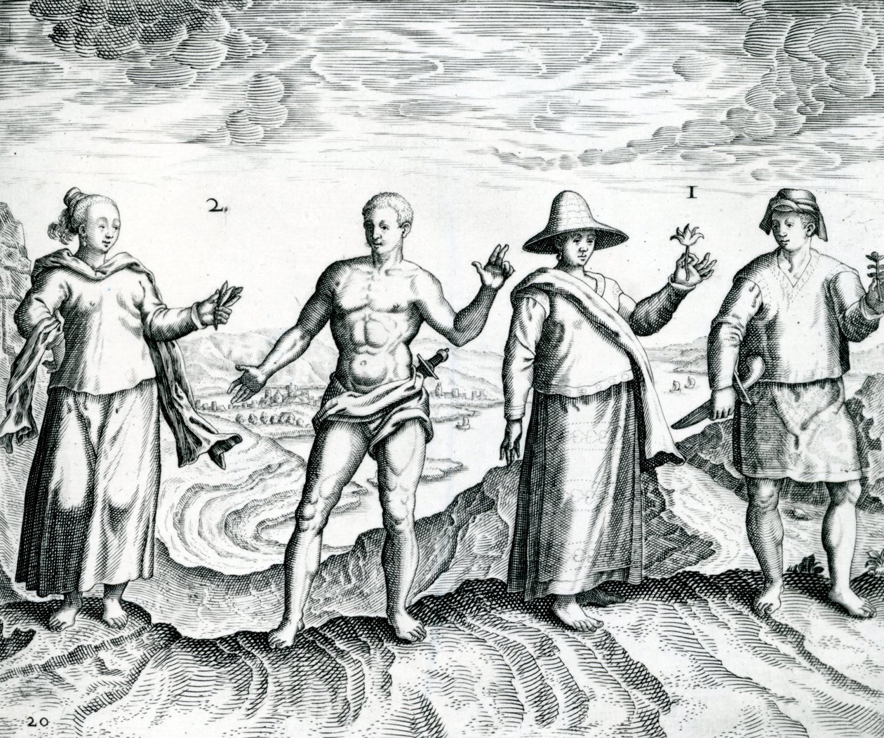 Deux hommes et deux femmes de 