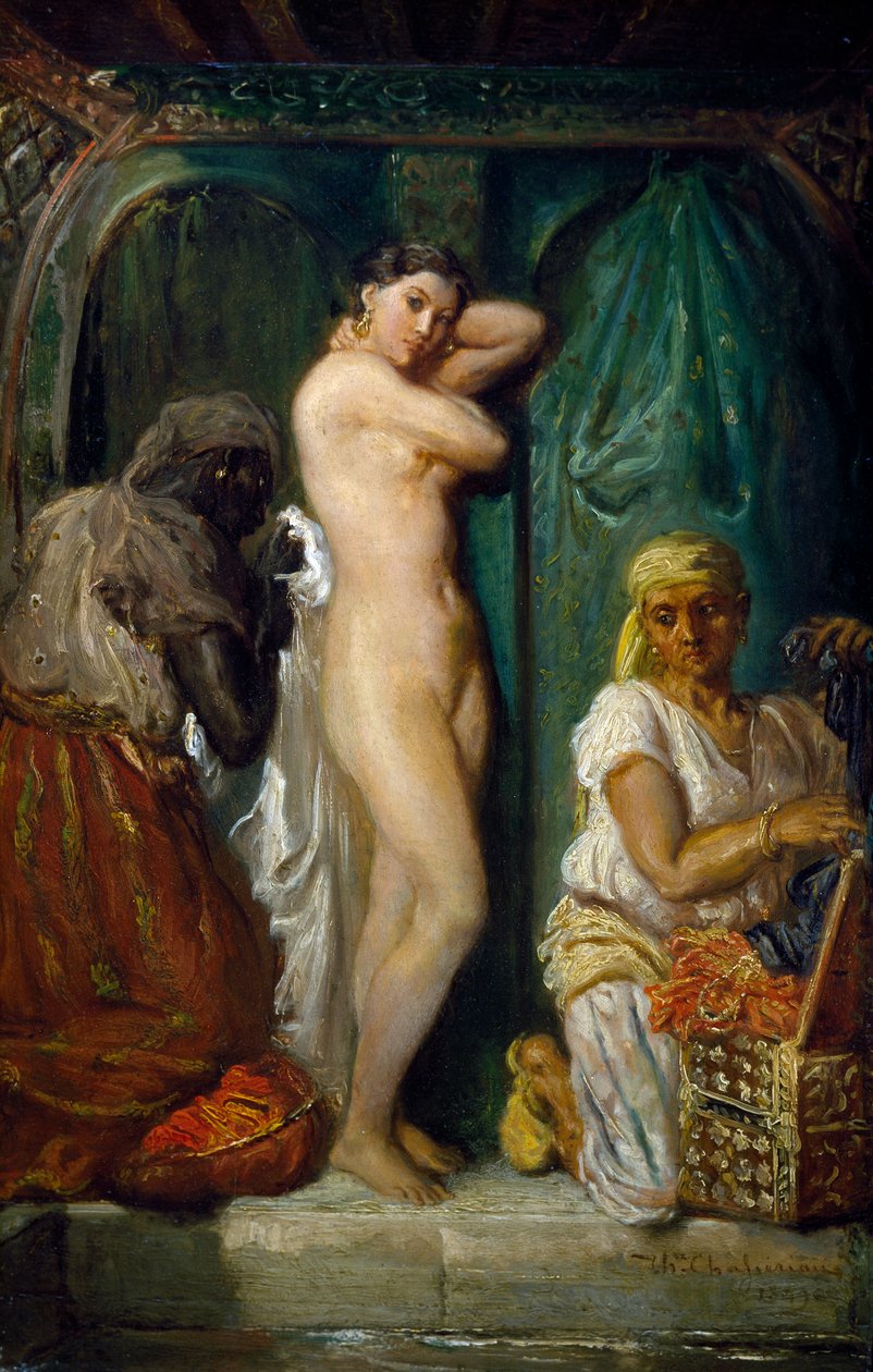 Bain dans le sérail - Théodore Chassériau