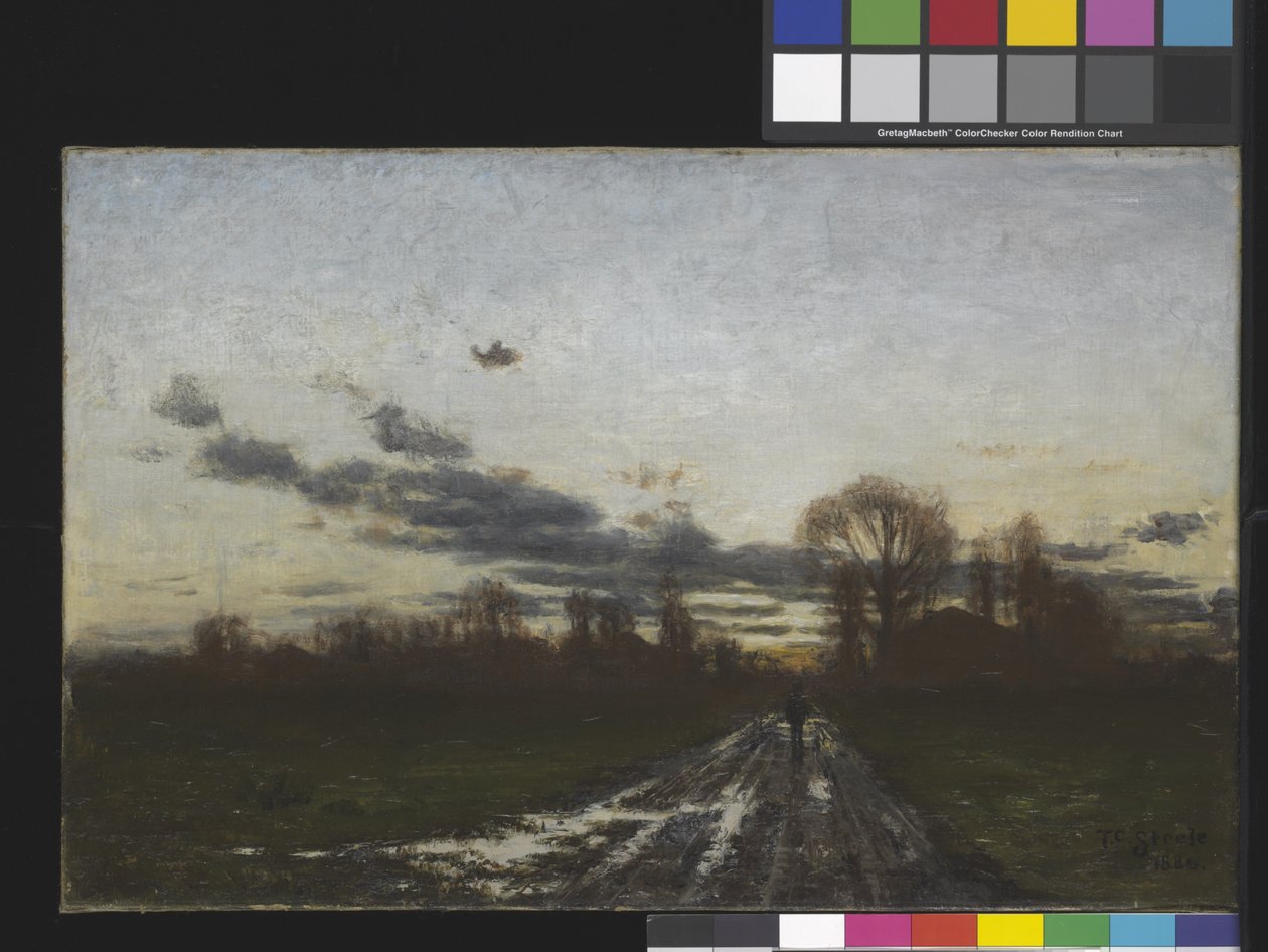 Lever de soleil - Theodore Clement Steele