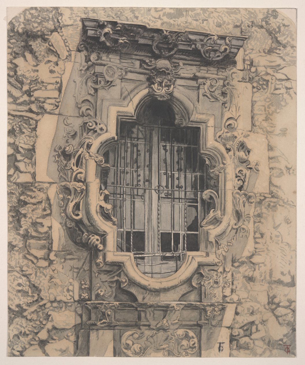 Rosace, Mission San Jose - Theodore Gentilz
