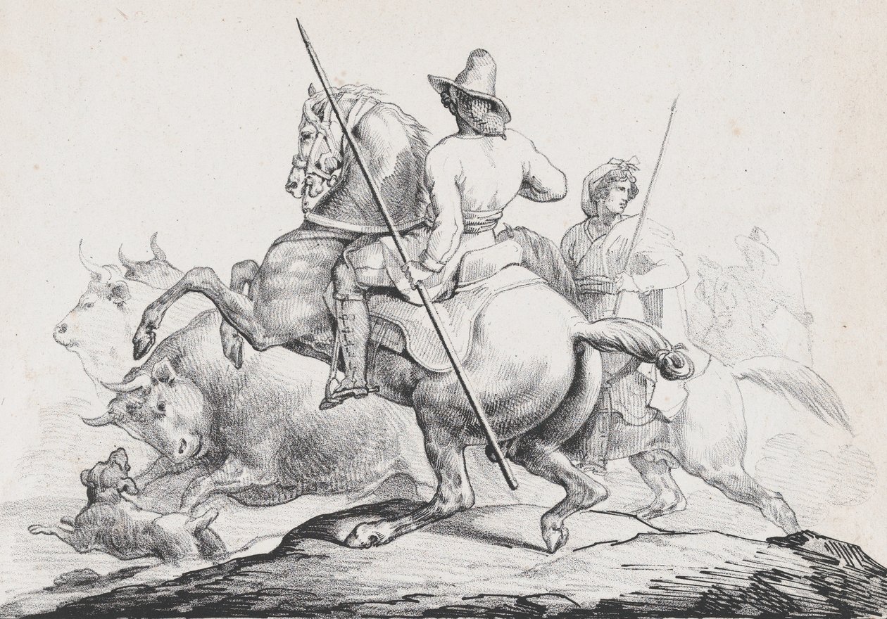 Bouchers de Rome, 1817 - Theodore Gericault