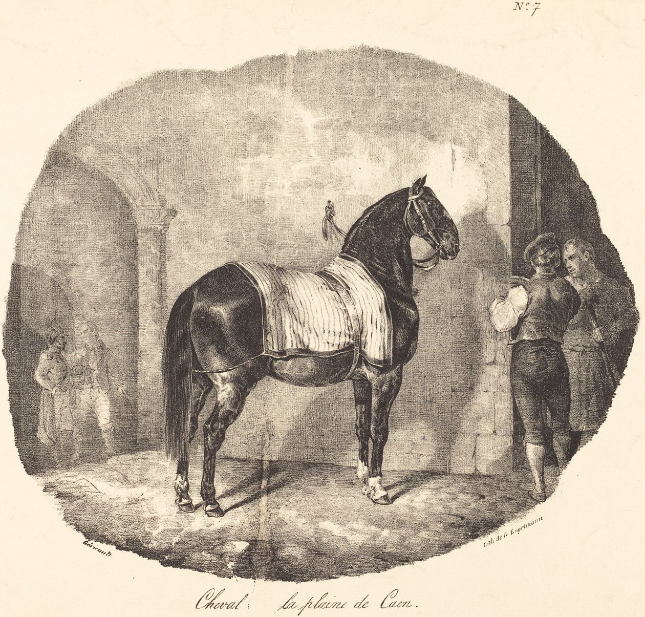 Cheval de la plaine de Caen - Theodore Gericault