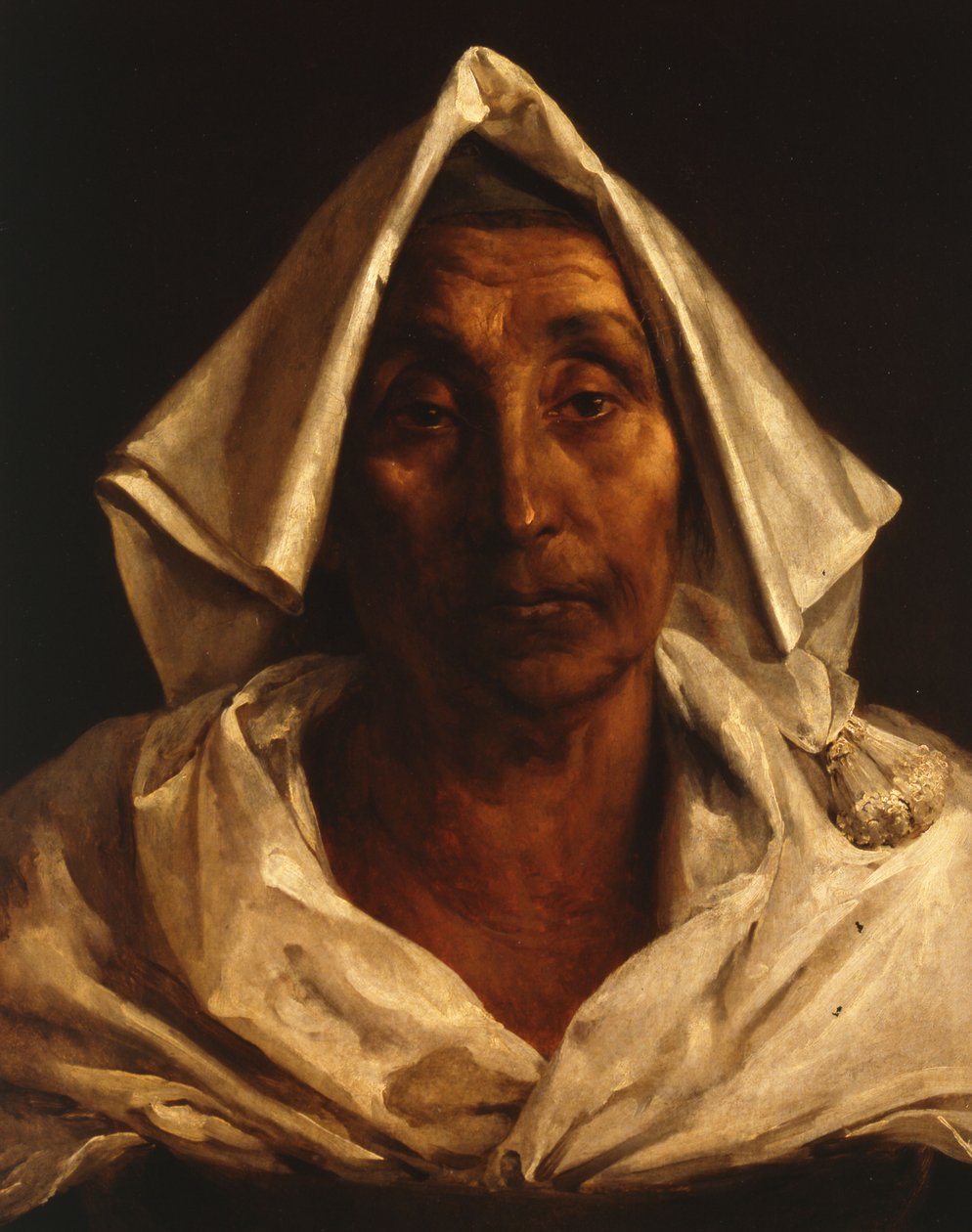 Vieille femme italienne - Theodore Gericault