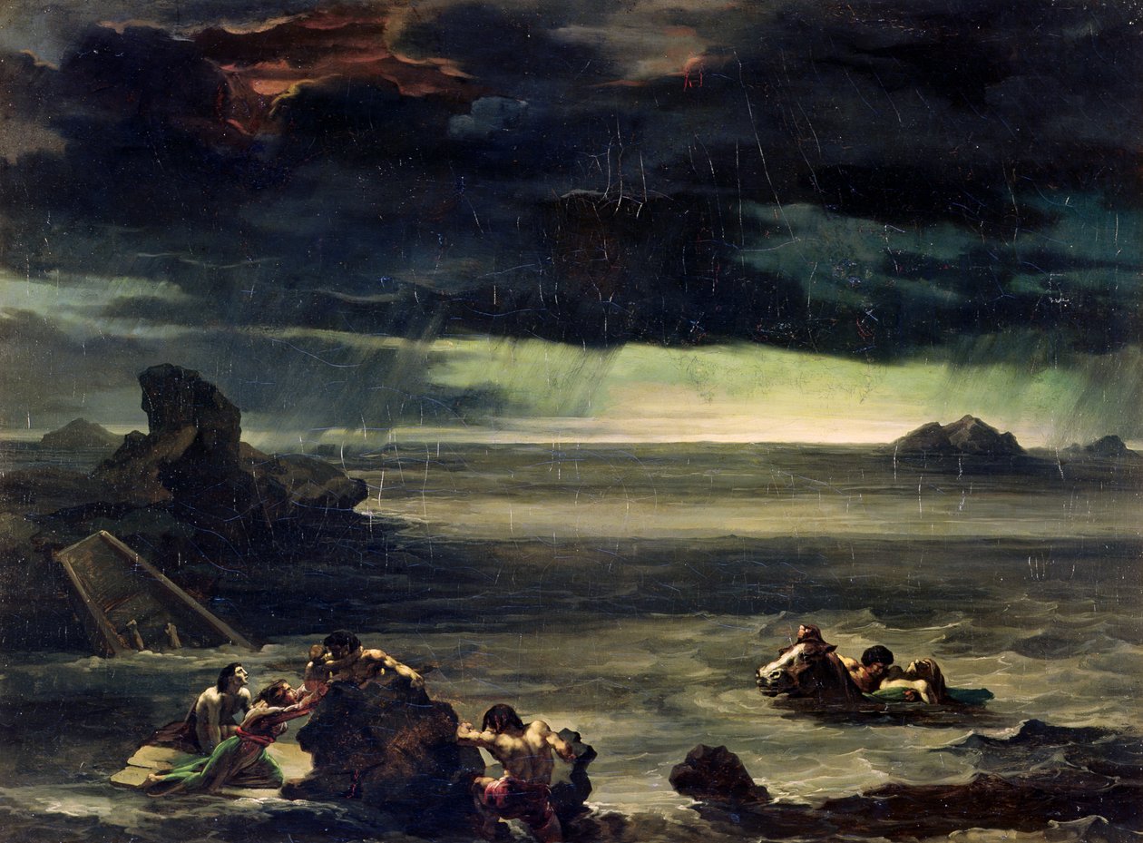 Scène du Déluge - Theodore Gericault