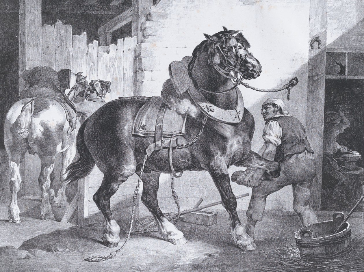 Le forgeron français, 1822 - Theodore Gericault