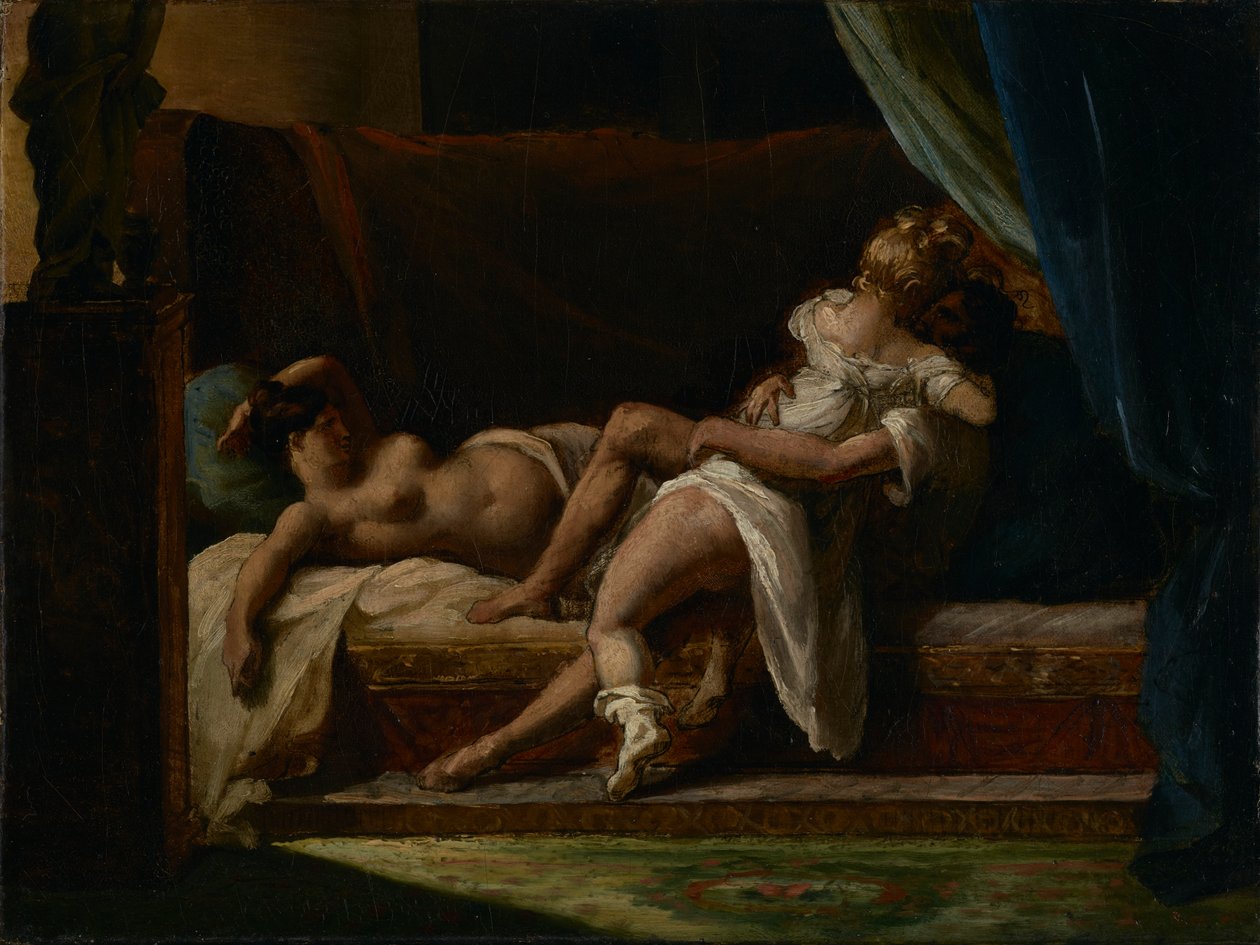 Trois amants, 1817-20 - Theodore Gericault