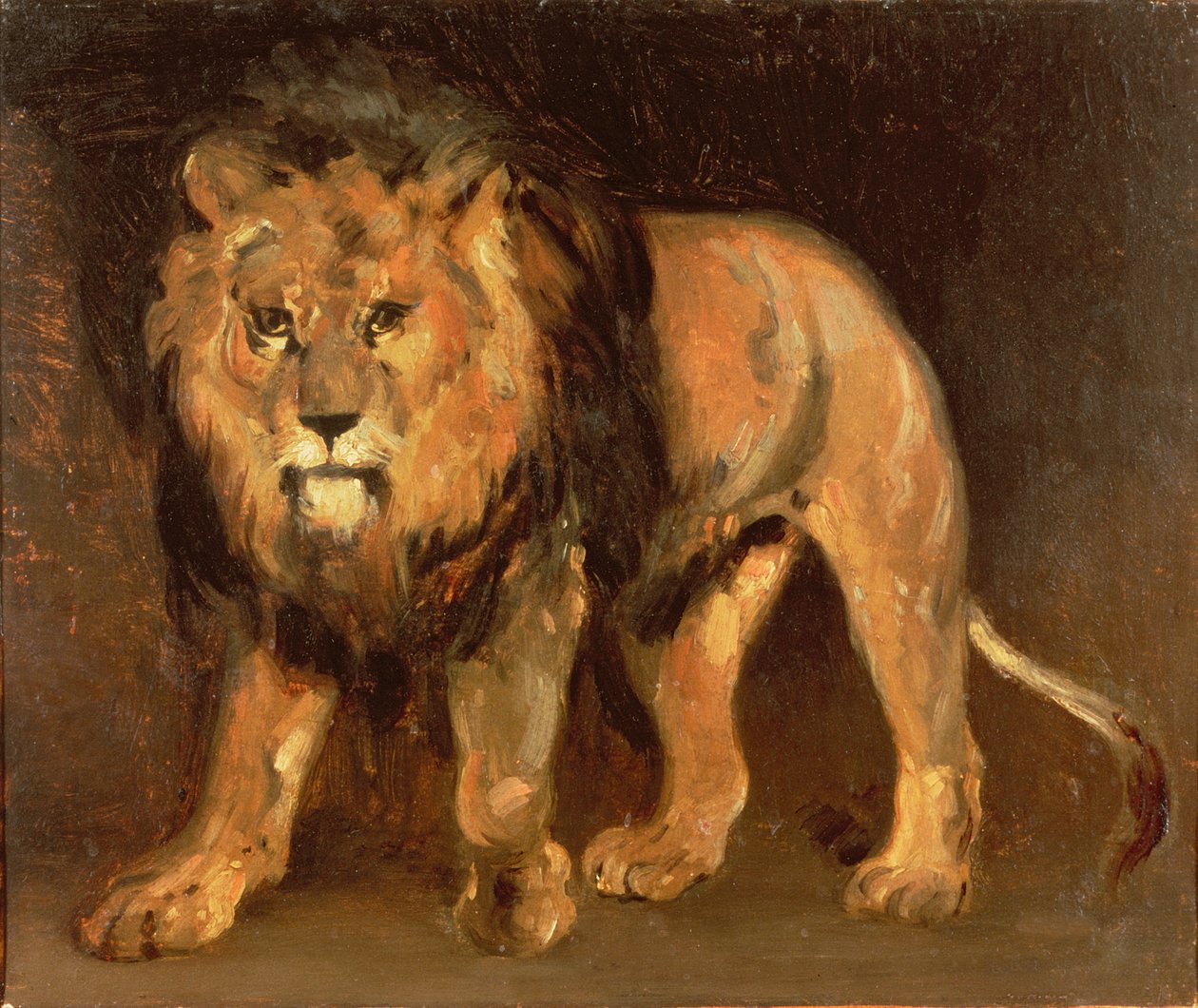 Lion marchant - Theodore Gericault