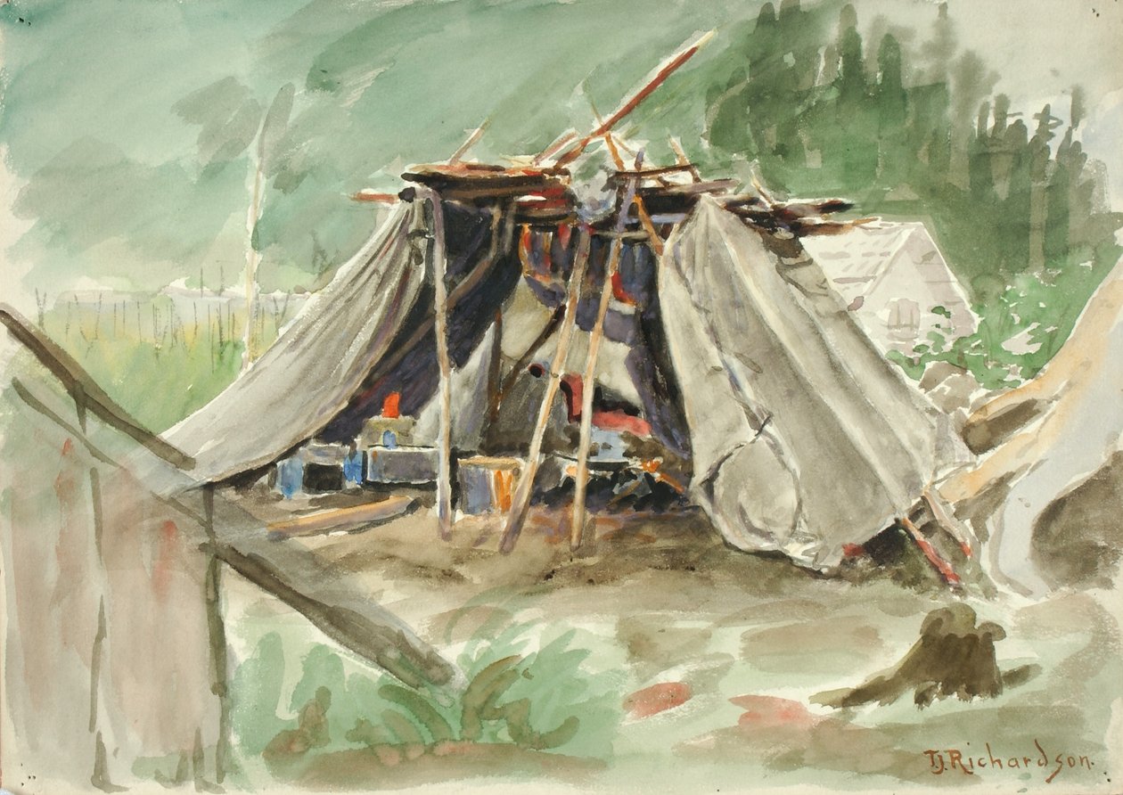Indian Camp, Alaska - Theodore J. Richardson