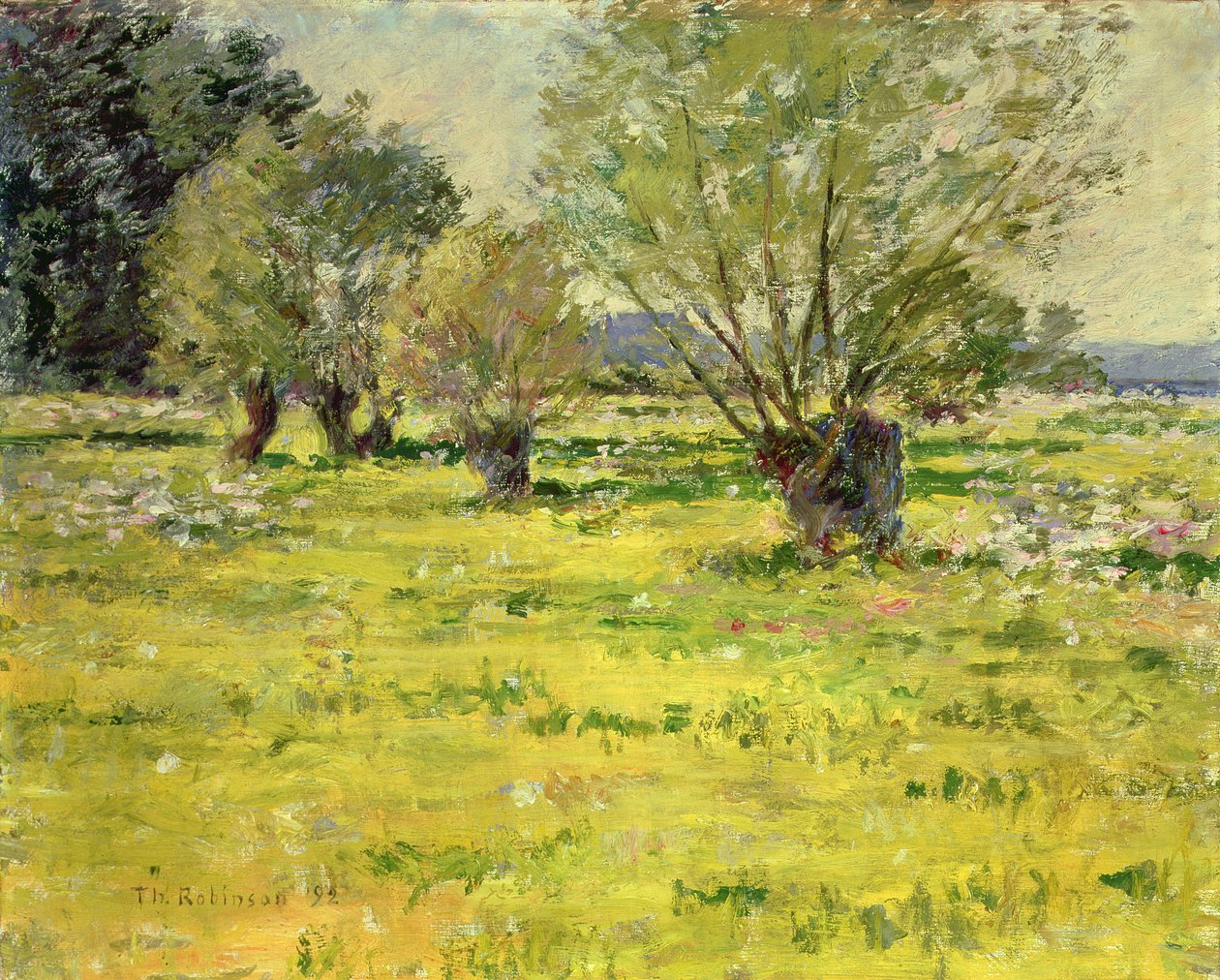 Printemps - Theodore Robinson