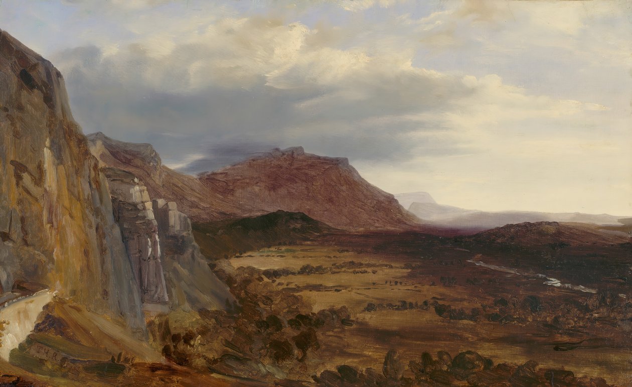 Vue de Salève, près de Genève, 1834 - Theodore Rousseau
