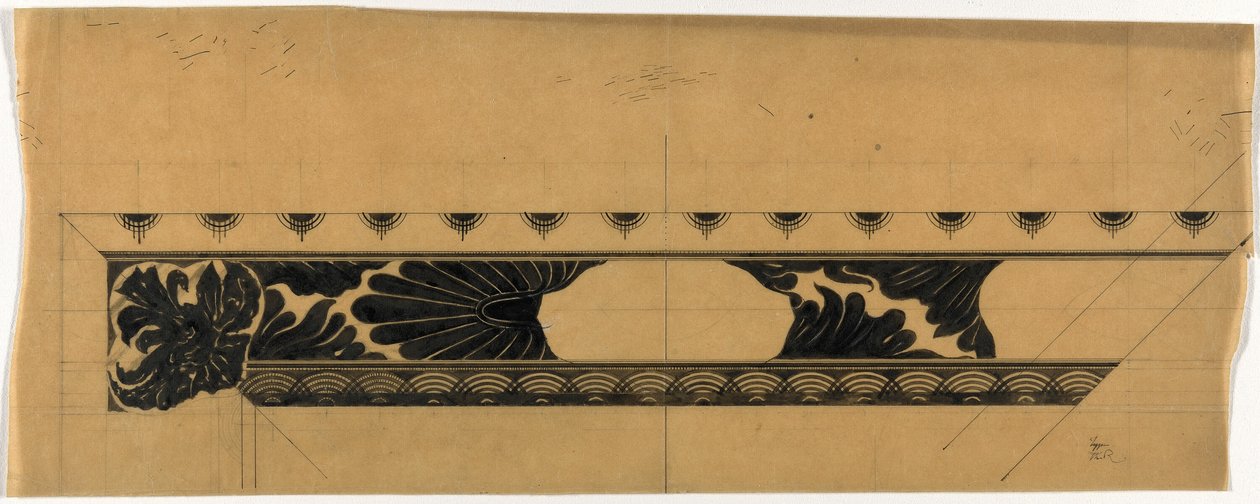 Conception pour un cadre - Theodore Roussel