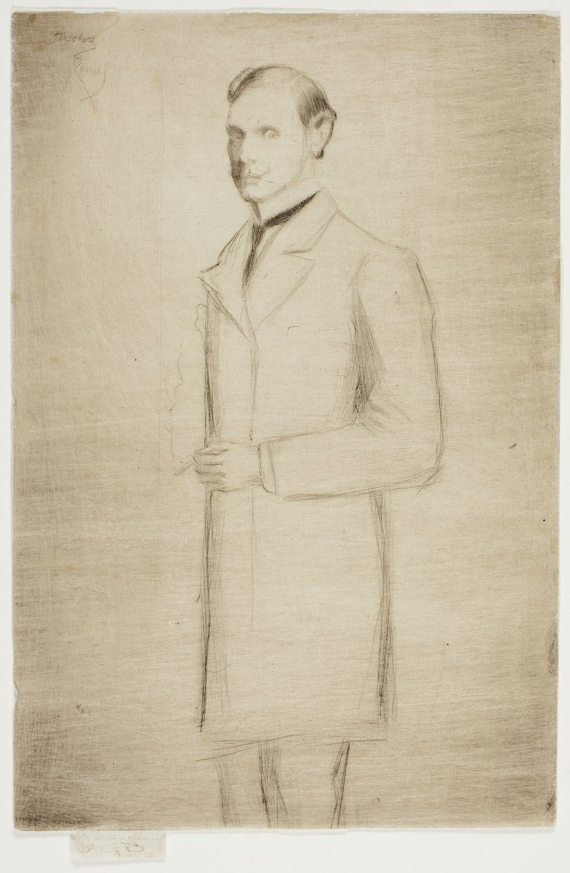 Portrait de Walter Dowdeswell, Esq. - Theodore Roussel