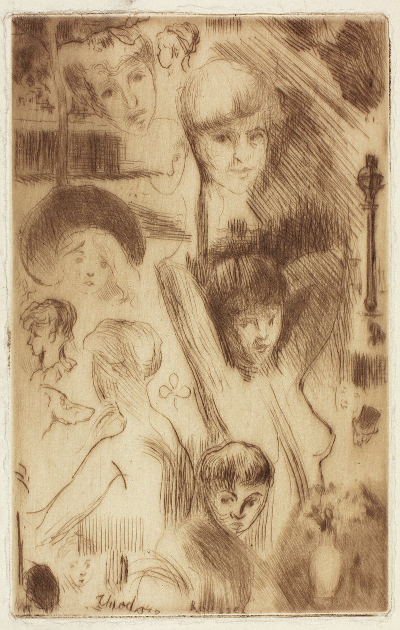 Assiette à croquis, Parson