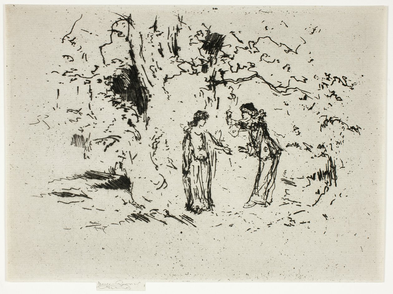La pièce pastorale - Theodore Roussel