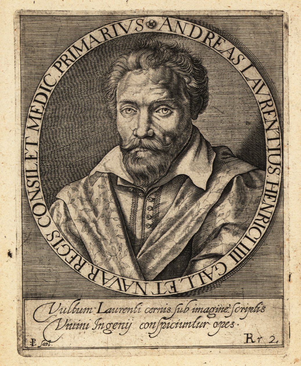 Andre du Laurens, médecin français - Theodore de Bry