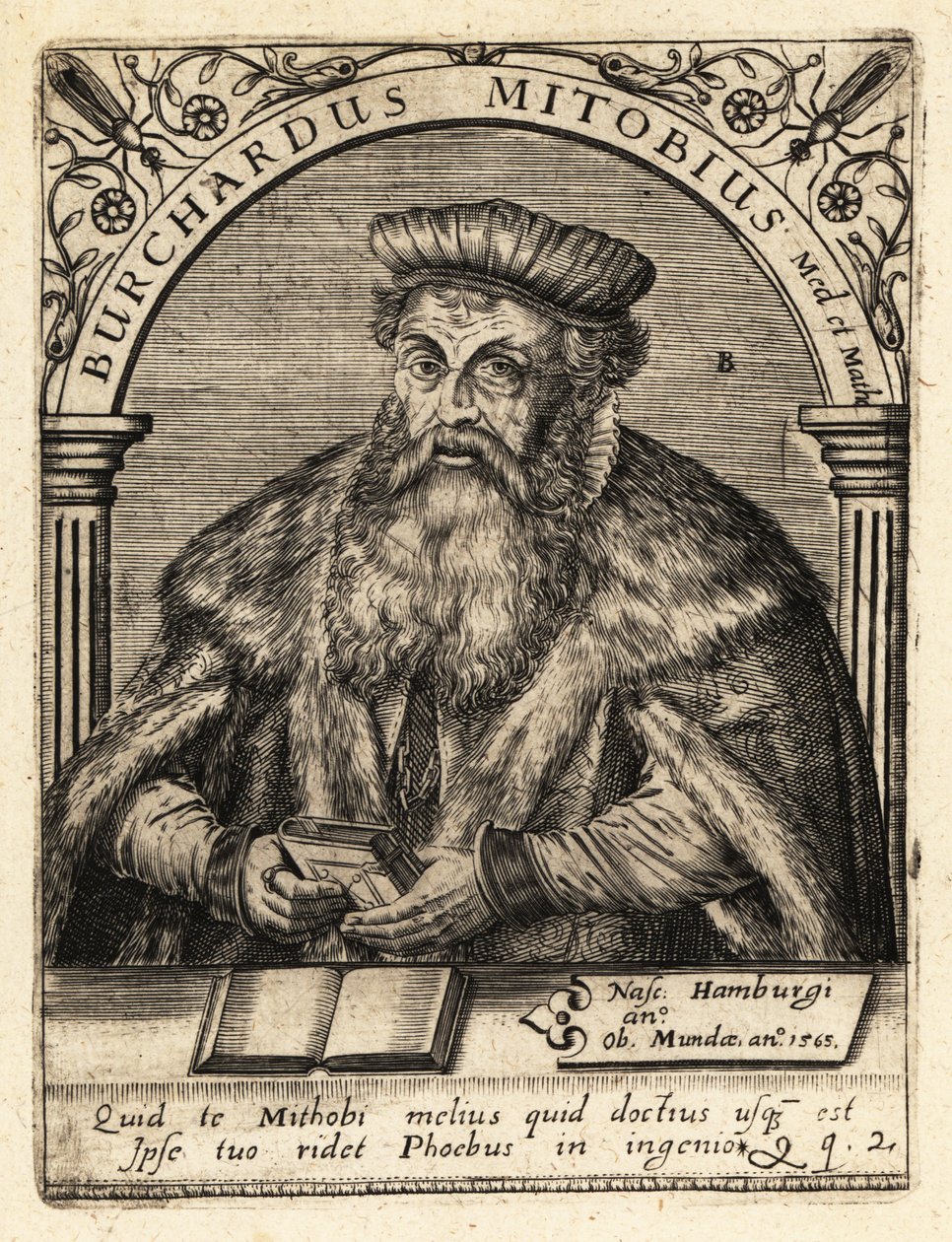 Burkhard Mithoff, anatomiste et médecin - Theodore de Bry
