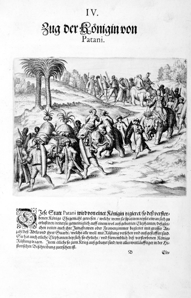 Convoi de la Reine, 1606 - Theodore de Bry