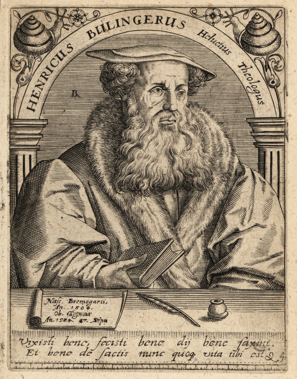 Heinrich Bullinger - Theodore de Bry