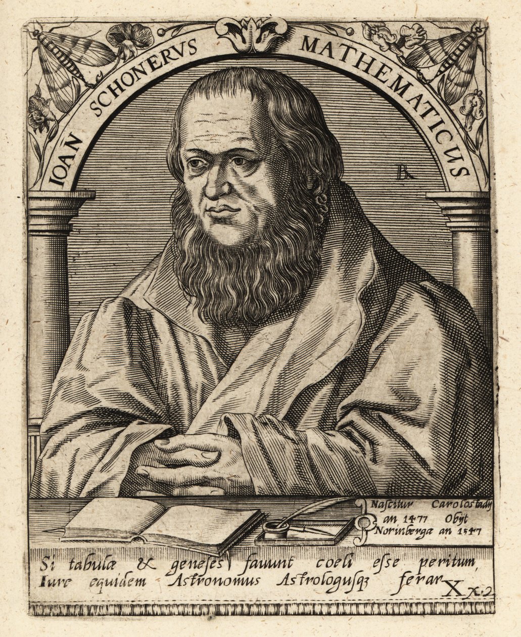 Johannes Schoner, polymathe allemand - Theodore de Bry