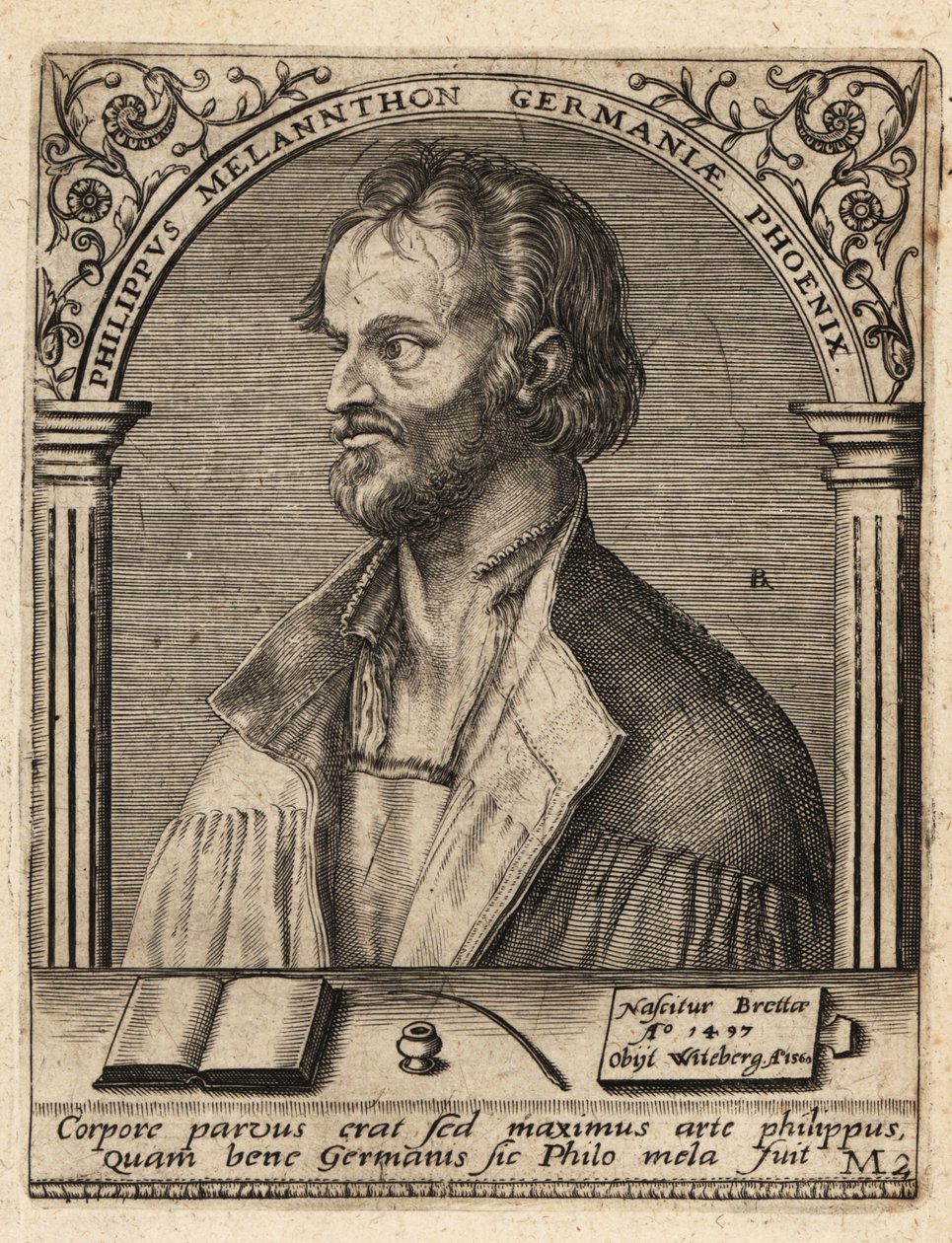 Philip Melanchthon - Theodore de Bry
