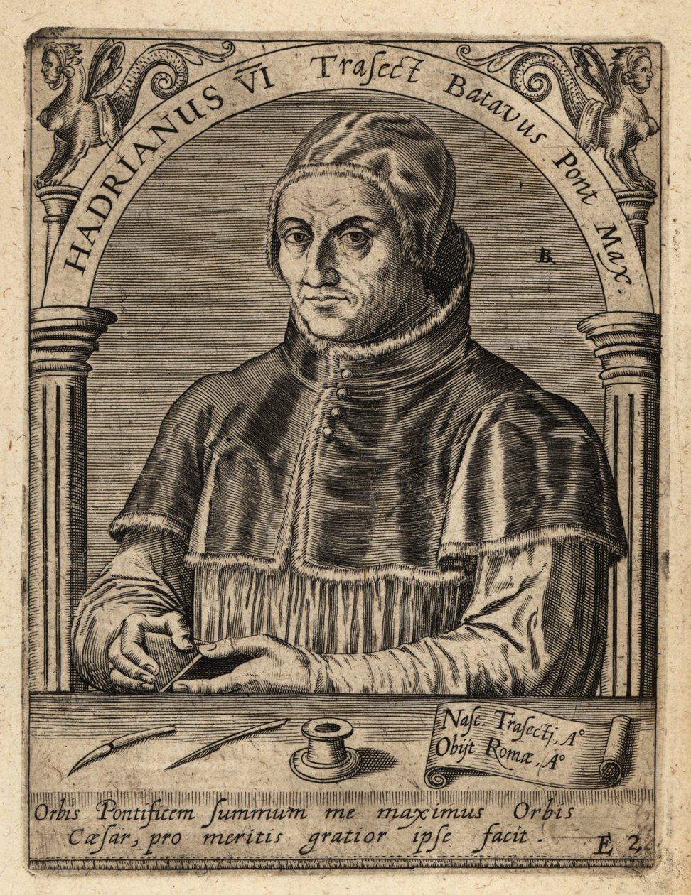 Pape Adrien VI - Theodore de Bry