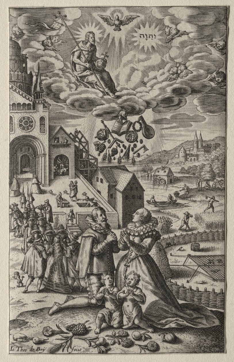 Prière - Theodore de Bry