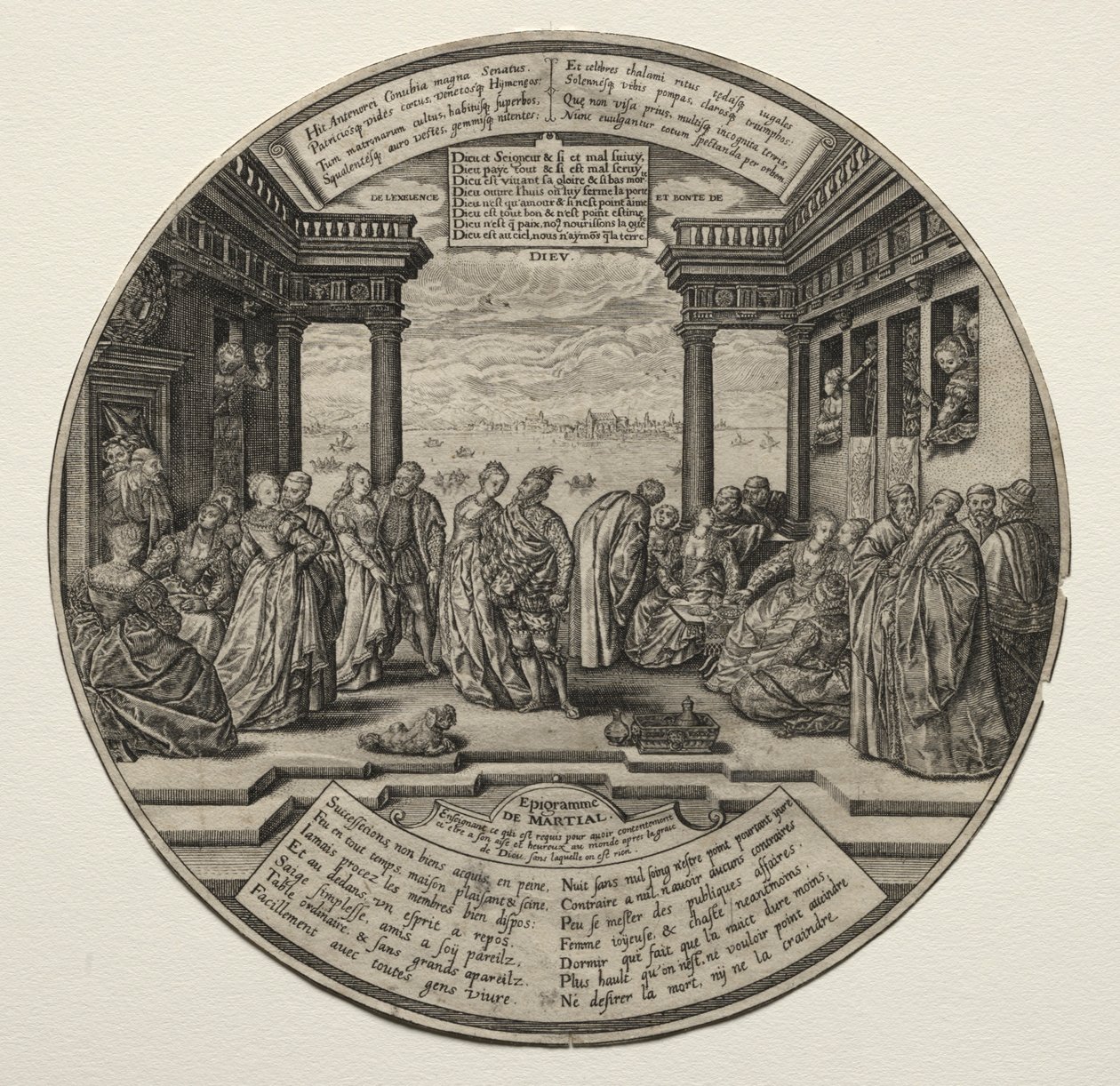 Le Bal vénitien - Theodore de Bry
