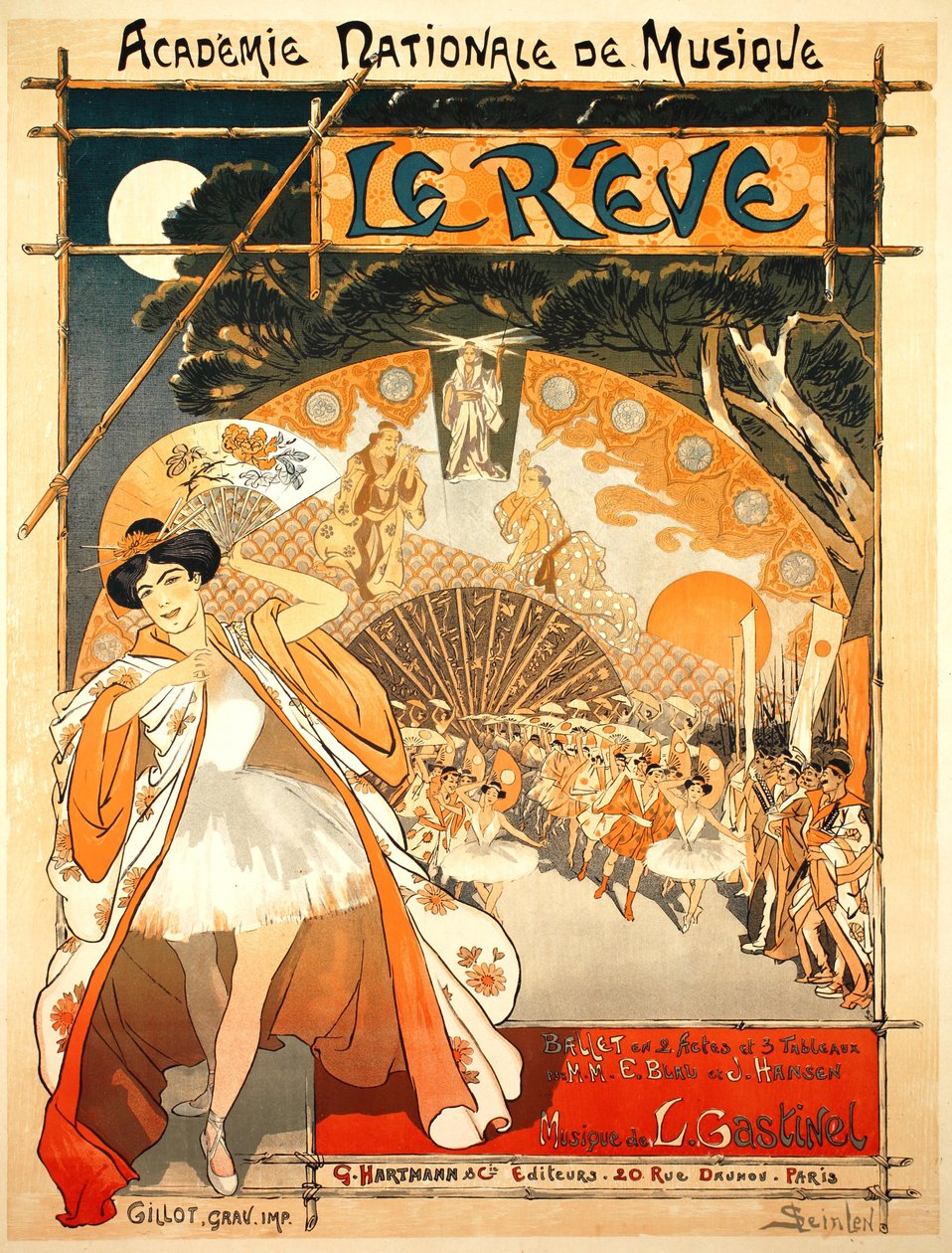 Le Rêve - Théophile Alexandre Steinlen