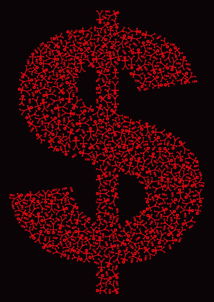 Icône des Gens avec Dollar - Thisisnotme Thisisnotme
